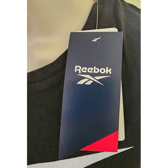 Reebok Women's Training Essentials Black/White Vector Graphic Tee Size: XS (NWT) - Picture 7 of 7
